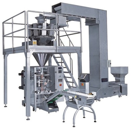 包装不规则碎料,使用【全自动称重包装系统】就方便多啦!